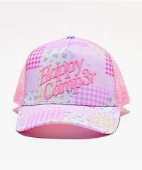 Happy Camp3r Patch Pink Trucker Hat