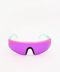 Happy Hour Accelerator Pink & Purple Sunglasses