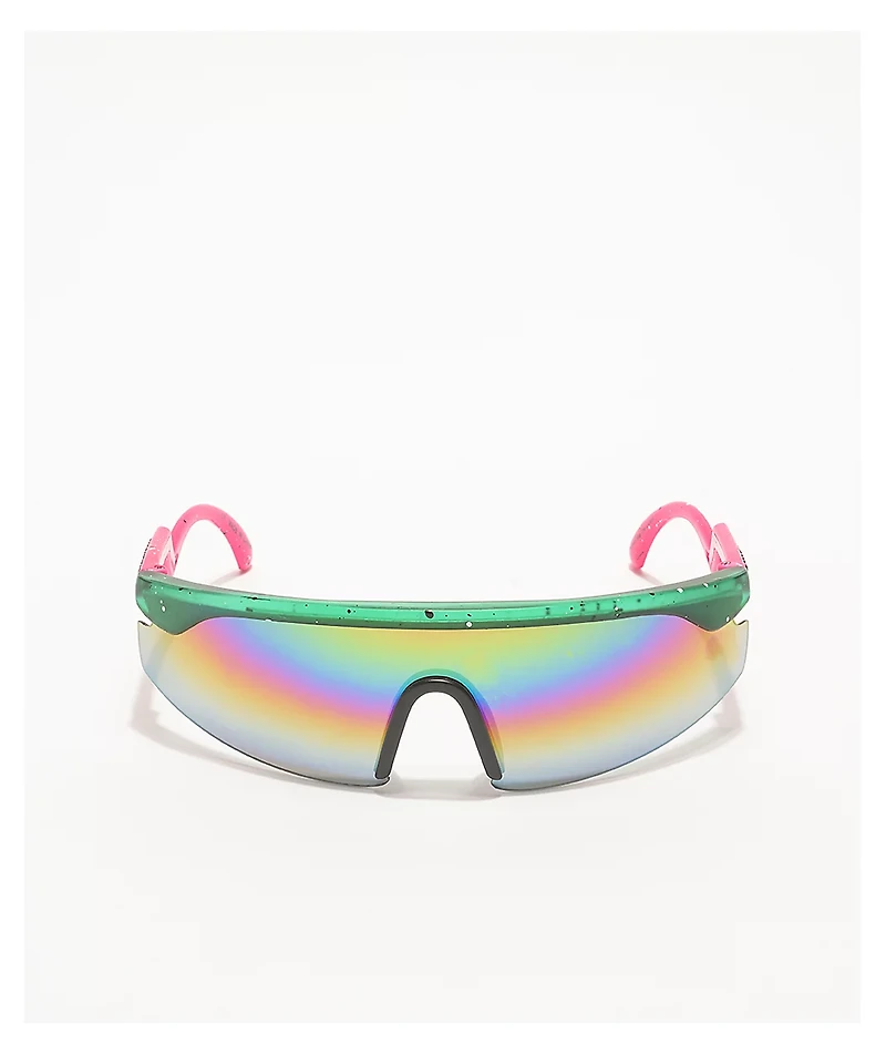 Happy Hour Accelerators Revo Speckled Sunglasses