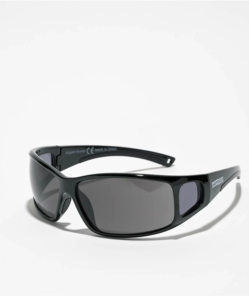 Happy Hour Alligator Black Sunglasses