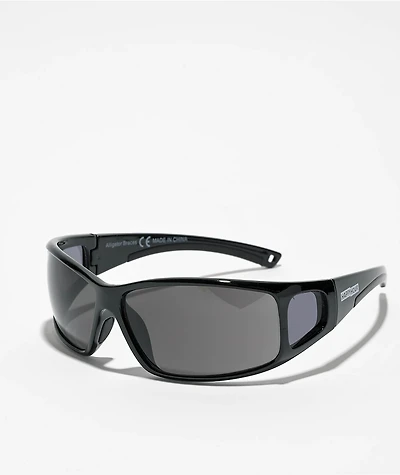 Happy Hour Alligator Black Sunglasses