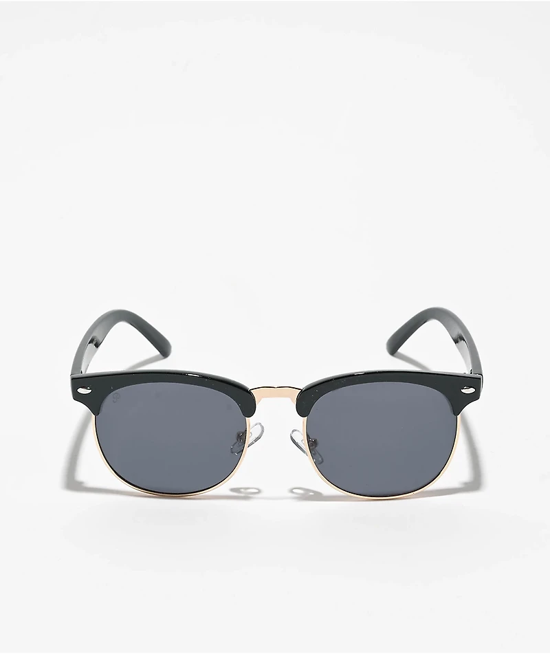 Happy Hour G2 Gloss Black Smoke Polarized Sunglasses