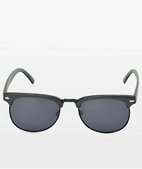 Happy Hour G2 Matte Black Retro Sunglasses
