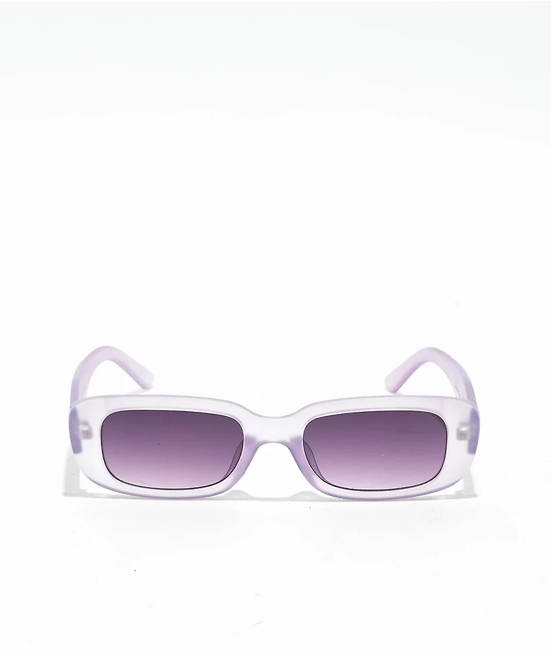 Happy Hour Oxfords Lavender Silk Sunglasses