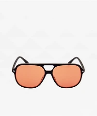 Happy Hour The Dukes HoneyCutts Black & Orange Sunglasses