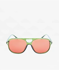 Happy Hour x Beagle-one-ism The Dukes Gloss Moss Green Sunglasses