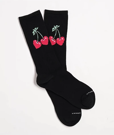 Happy Socks Black Cherry Crew Socks