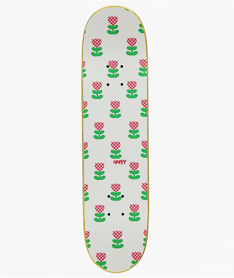 Happy Tulip Lilac 7.75" Skateboard Complete