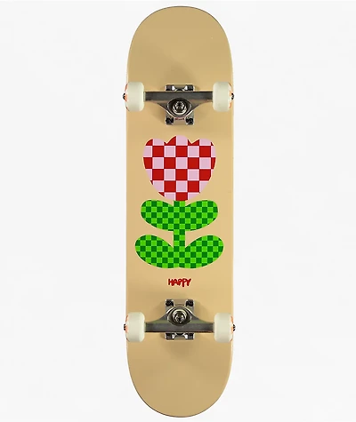 Happy Tulip Lilac 7.75" Skateboard Complete