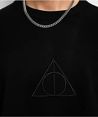 Harry Potter x Welcome Deathly Hallows Black Sweater