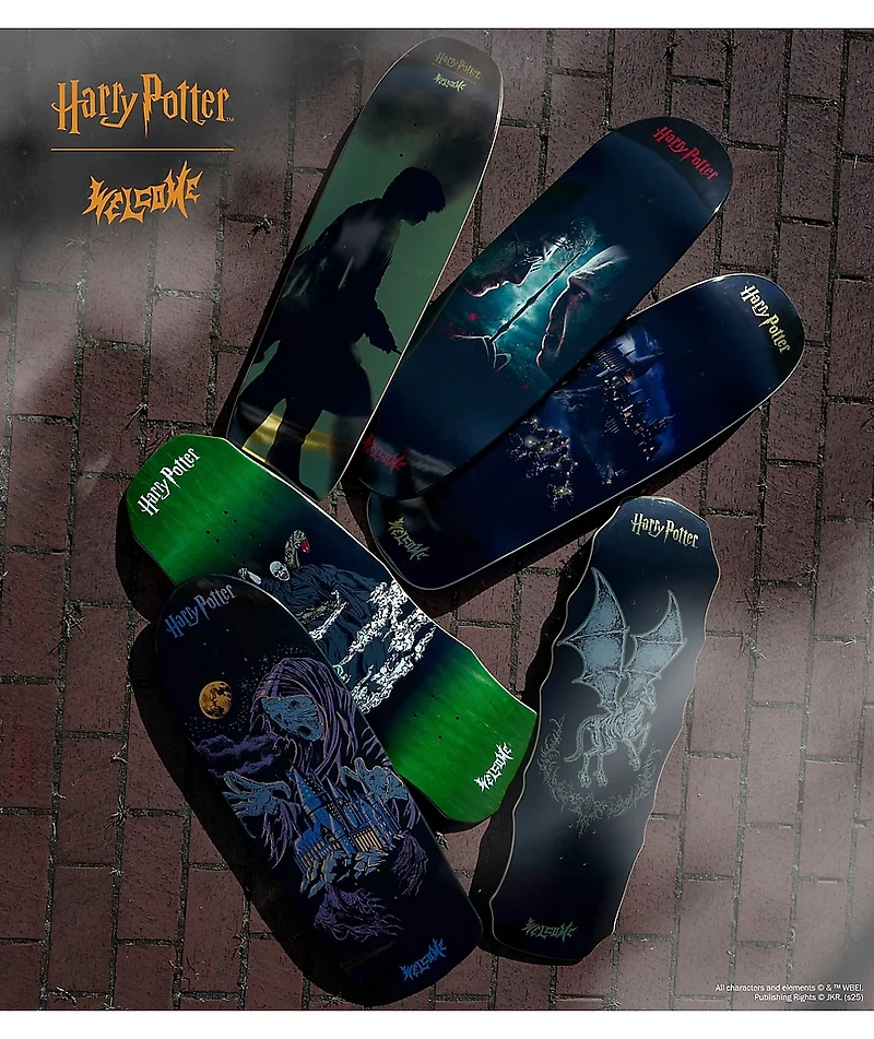 Harry Potter x Welcome Finale 9.5" Skateboard Deck