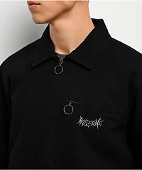 Harry Potter x Welcome Morsmordre Black Canvas Jacket