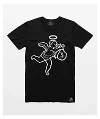 Hasta Muerte Angel Classic Black T-Shirt