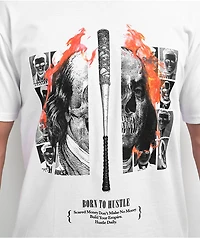 Hasta Muerte Barbed Wire Bat Ben White T-Shirt