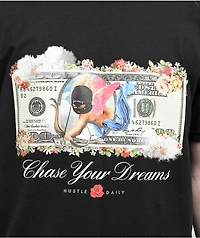 Hasta Muerte Chase Dream Dollar Black T-Shirt
