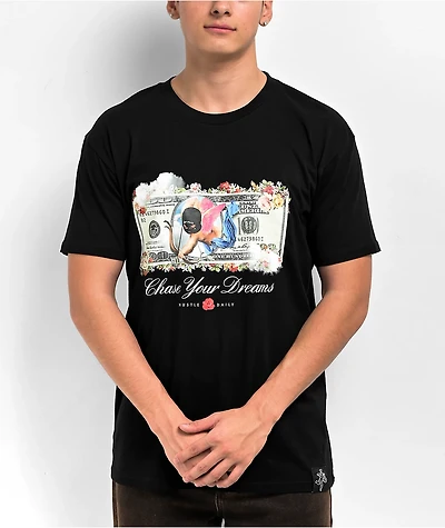 Hasta Muerte Chase Dream Dollar Black T-Shirt
