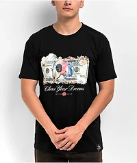Hasta Muerte Chase Dream Dollar Black T-Shirt