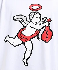 Hasta Muerte Get Money Angel White T-Shirt