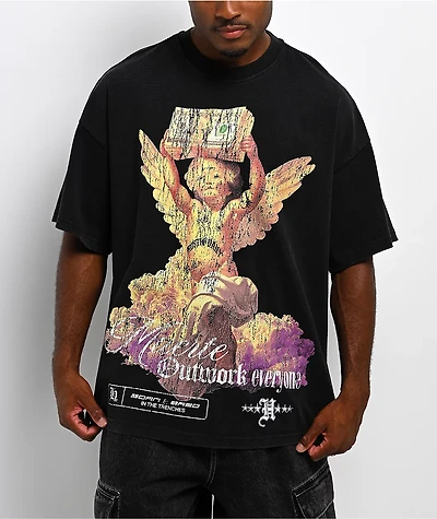Hasta Muerte Outwork Everyone Black T-Shirt