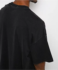 Hasta Muerte Roses Black Wash T-Shirt