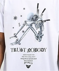Hasta Muerte Trust Nobody White T-Shirt