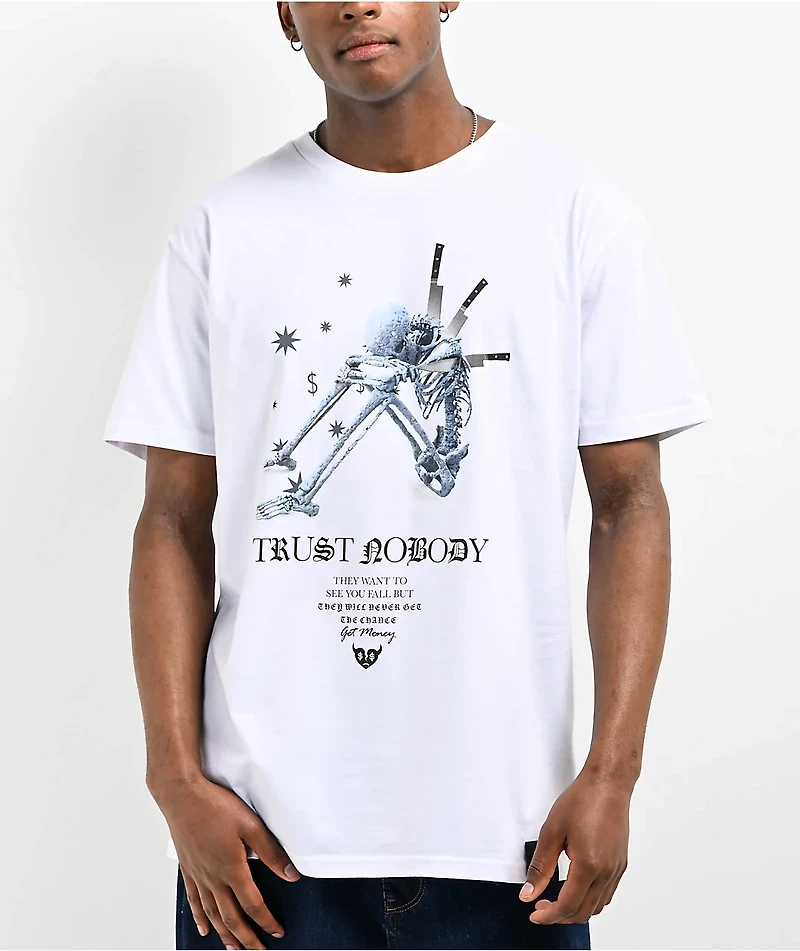 Hasta Muerte Trust Nobody White T-Shirt