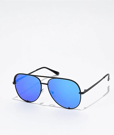 Haven Black and Turquoise Revolution Sunglasses