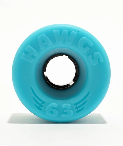 Hawgs Doozies 63mm 78a Blue Cruiser Wheels