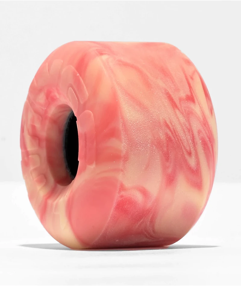 Hawgs EZ 63mm 78a Pink & White Cruiser Skateboard Wheels