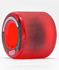 Hawgs Fatty 63mm 78a Clear Red Cruiser Skateboard Wheels