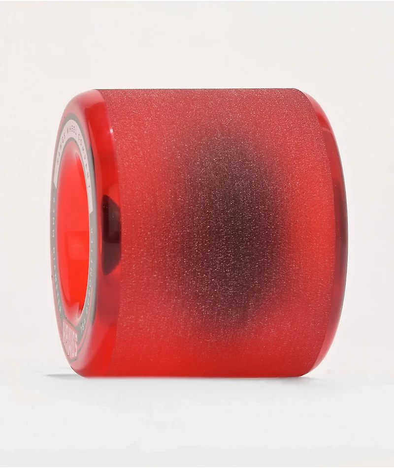 Hawgs Fatty 63mm 78a Clear Red Cruiser Skateboard Wheels