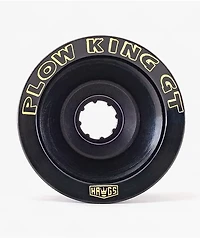 Hawgs Plow King GT 74mm 76a Black Gloss Cruiser Skateboard Wheels