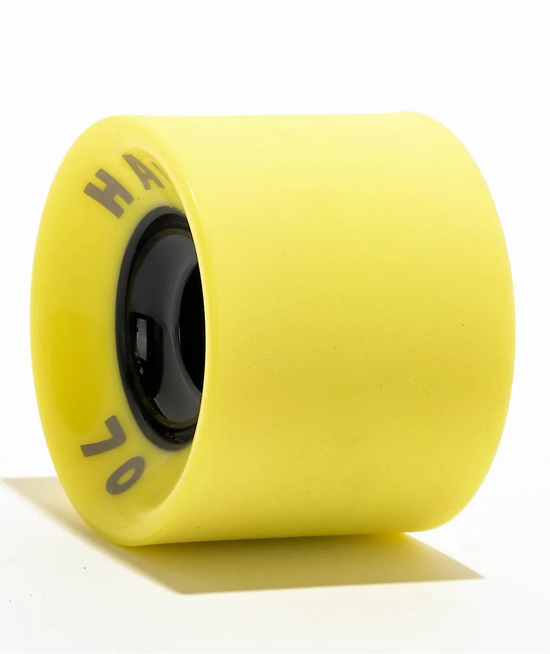 Hawgs Supreme 70mm 78a Flat Banana Cruiser Skateboard Wheels