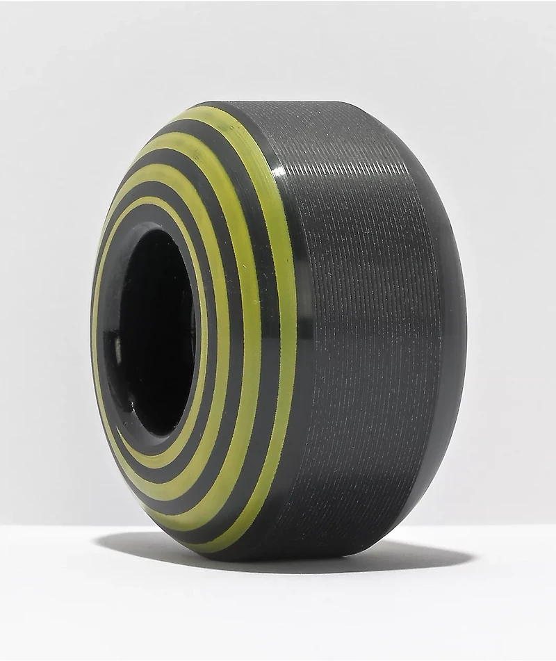 Hazard Swirl CP 51mm 101a Black Skateboard Wheels