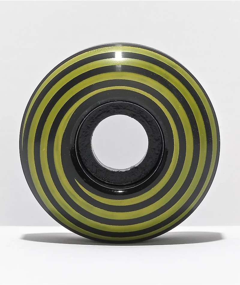 Hazard Swirl CP 51mm 101a Black Skateboard Wheels