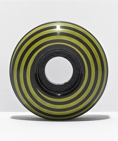 Hazard Swirl CP 51mm 101a Black Skateboard Wheels