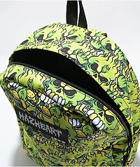 Hazheart All Over Hazzy Green Backpack