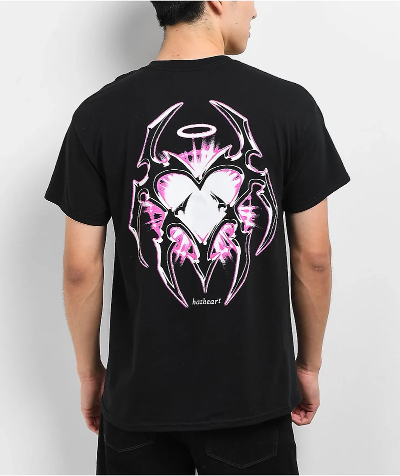 Hazheart Angel Black T-Shirt