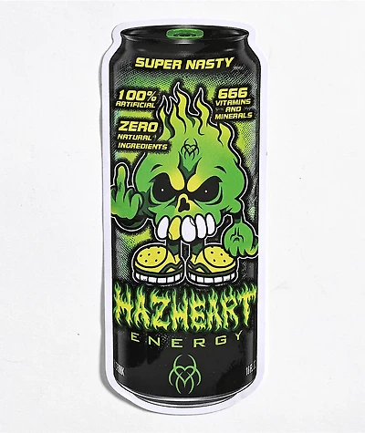 Hazheart Energy Drink Sticker