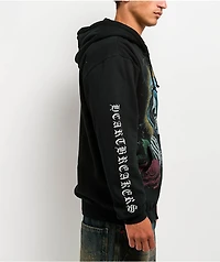 Heartbreakers Club Blessed Black Zip Hoodie