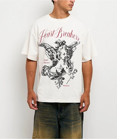 Heartbreakers Club Forever White Heavyweight T-Shirt