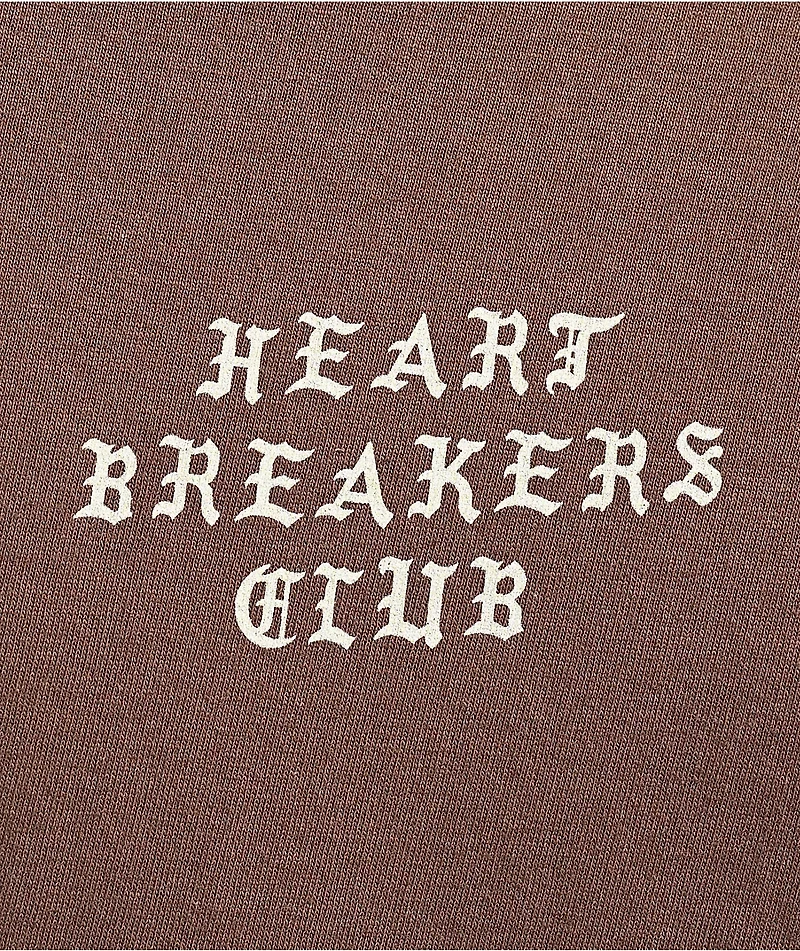 Heartbreakers Club Love Hurts Brown T-Shirt