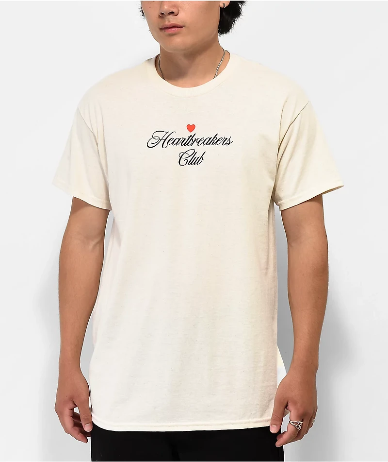 Heartbreakers Club Please Natural T-Shirt
