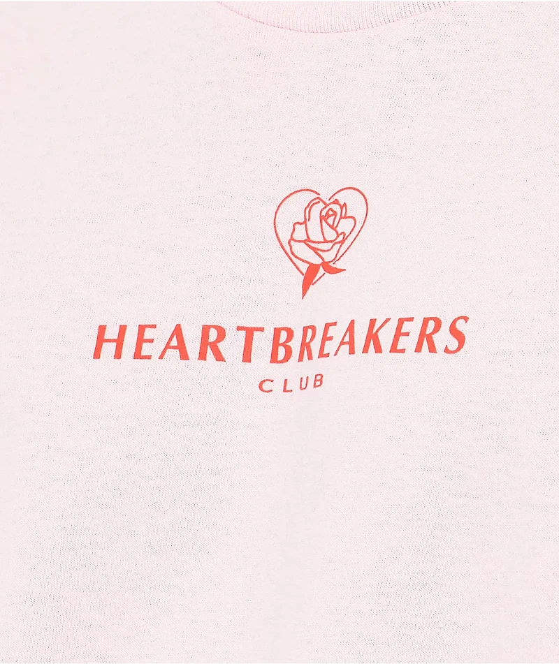 Heartbreakers Club Spark Pink Long Sleeve T-Shirt