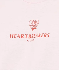 Heartbreakers Club Spark Pink Long Sleeve T-Shirt