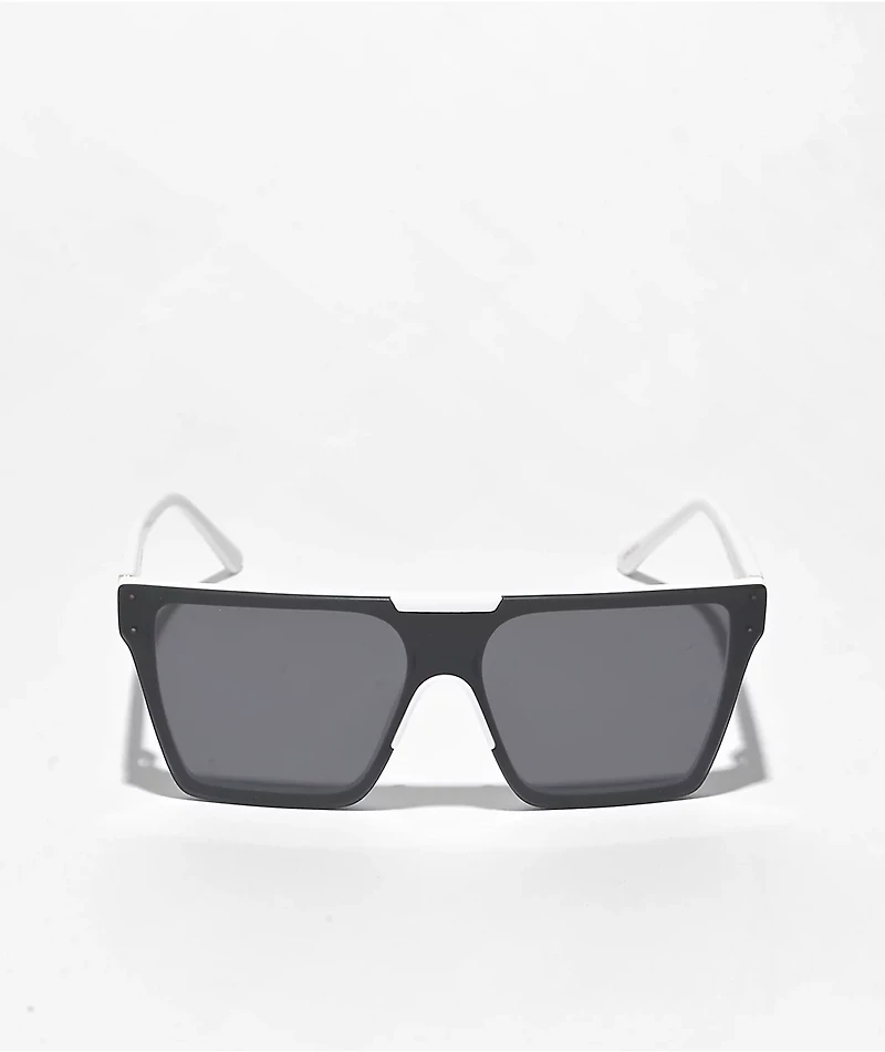 Heat Wave Clarity White & Black Sunglasses