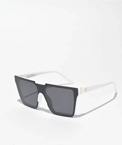 Heat Wave Clarity White & Black Sunglasses