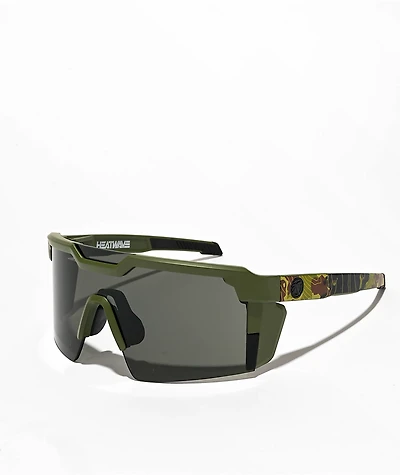 Heat Wave Future Tech Topo Camo Sunglasses