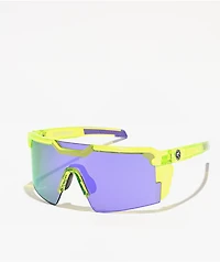 Heat Wave Future Tech Z87+ Antifreeze Blue & Yellow Polarized Sunglasses
