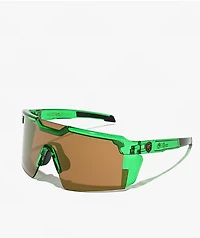 Heat Wave Future Tech Z87+ Cycad Green & Yellow Sunglasses